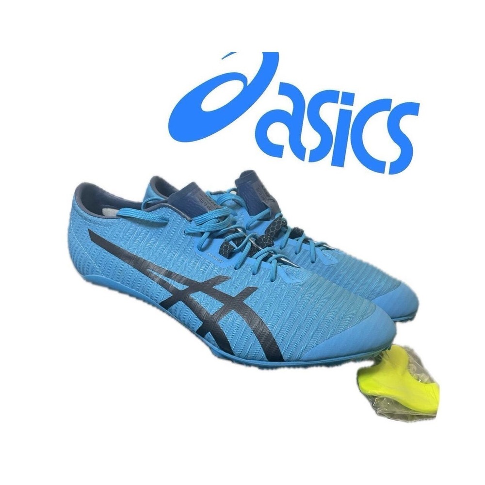 Asics SonicSprint Elite Track Spikes Blue Mens 12 1093A031 Racing Shoes